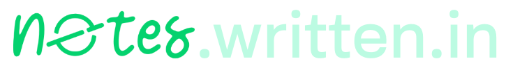 Notes.Written.In